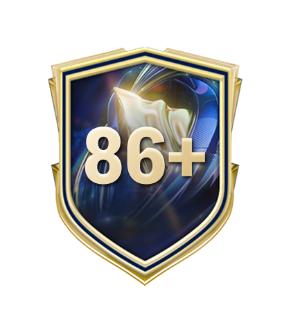 2x 86+ Rare Gold Players Pack
