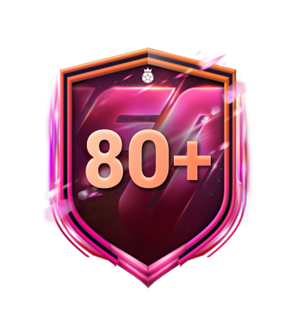5 of 10 80+ Rare Gold Player Pick